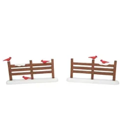 Department 56 Village Accessories<Cardinal Christmas Fence