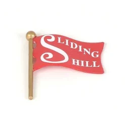 Department 56 Replacement Parts<Coca-Cola Sliding Hill Flag