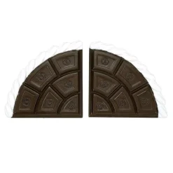 Department 56 Village Accessories<Cocoa & Cream S/2 Curve Rd