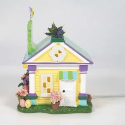 Department 56 Original Snow Village<Easter Gardens Flower Shop