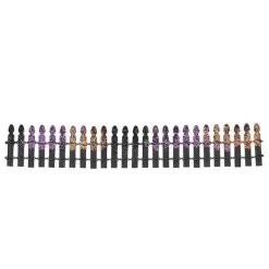 Department 56 Village Halloween Accessories<Halloween Glitter Fence
