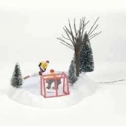 Department 56 Village Accessories<Hockey Practice Animated