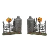 Department 56 Village Halloween Accessories<Jack Lantern Lit Fence Corners