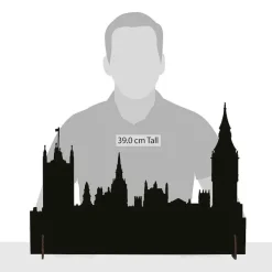 Department 56 Village Accessories<London City Silhouette