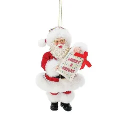 Department 56 New Santas<Merry And Bright Orn