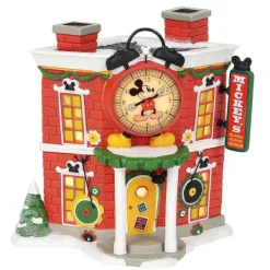 Department 56 Disney Village<Mickey's Alarm Clock Shop