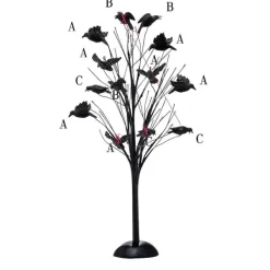Department 56 Village Halloween Accessories<Murder Of Crows, Tree