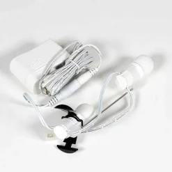 Department 56 Replacement Parts<Replacement Adapter 3V Dc 1300Ma White Male Auxiliary Clip W/2 Light Bar