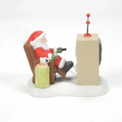 Department 56 North Pole Series<Santa At The Man Cave