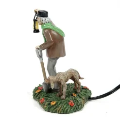 Department 56 Snow Village Halloween<Silas Crump & His Dog, Bones