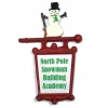 Department 56 Replacement Parts<Snowman Building Academy Sign