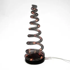 Department 56 Village Halloween Accessories<Spiralight Led Tree Orange