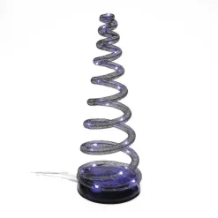 Department 56 Village Halloween Accessories<Spiralight Led Tree Purple