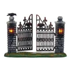 Department 56 Village Halloween Accessories<Spooky Wrought Iron Gate
