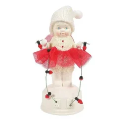 Department 56 Snowbabies Christmas Memories<Testing The Lights