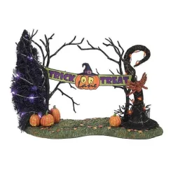 Department 56 Village Halloween Accessories<Trick Or Treat Lane Entrance