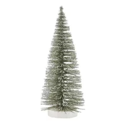 Department 56 Christmas Basics<Xmbar Green Glitter Tree
