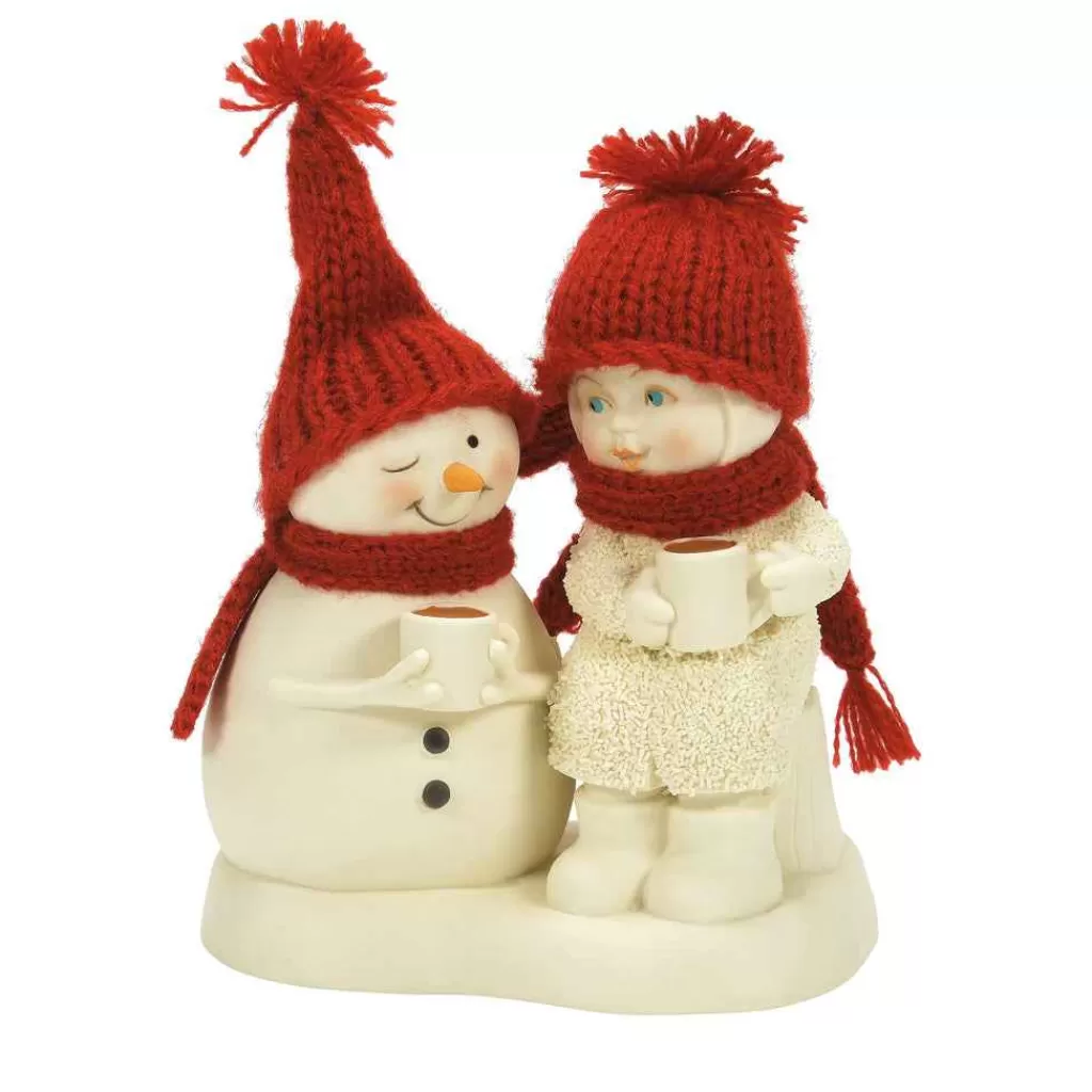 Department 56 Snowbabies Christmas Memories-A Hug In A Mug