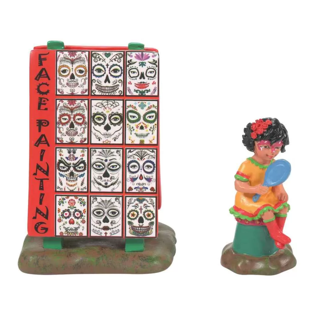 Department 56 Village Halloween Accessories-A Pretty Catrina St/2