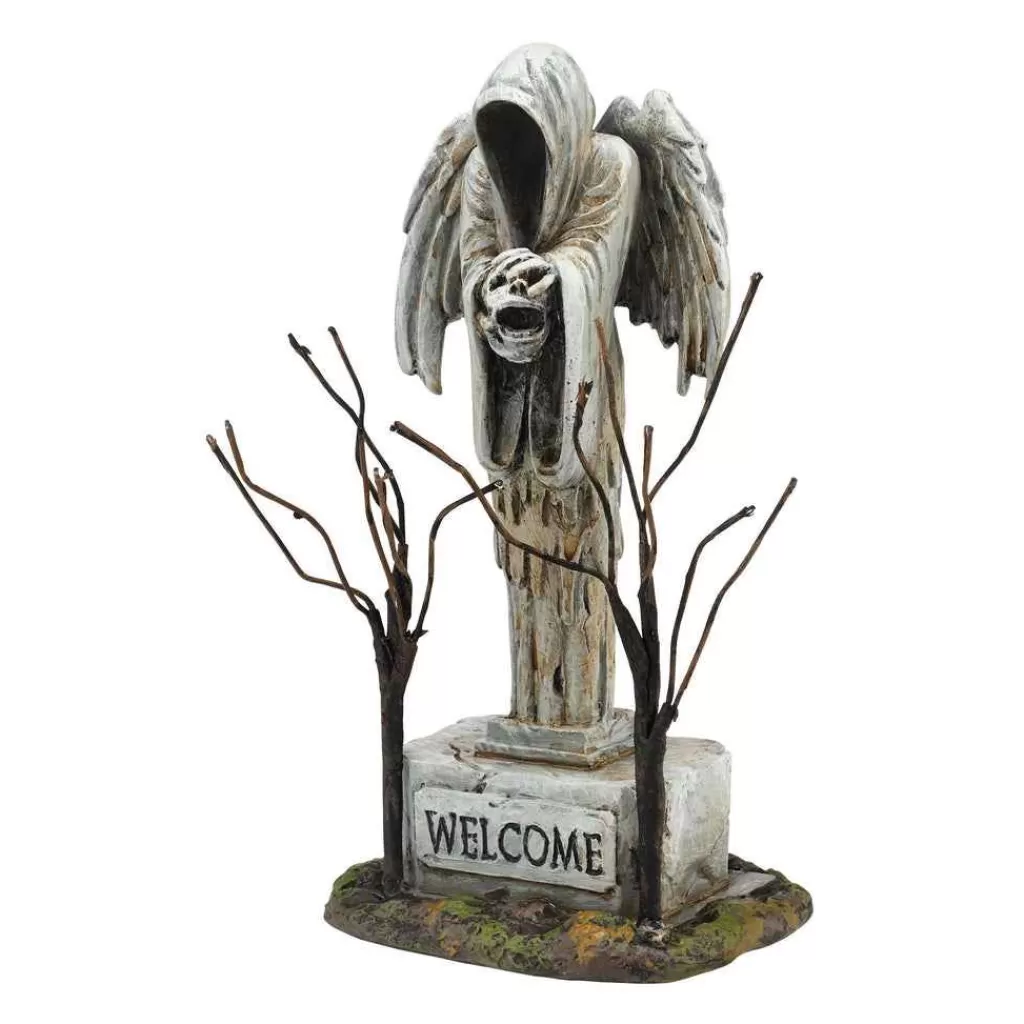 Department 56 Village Halloween Accessories-Angel Of Death