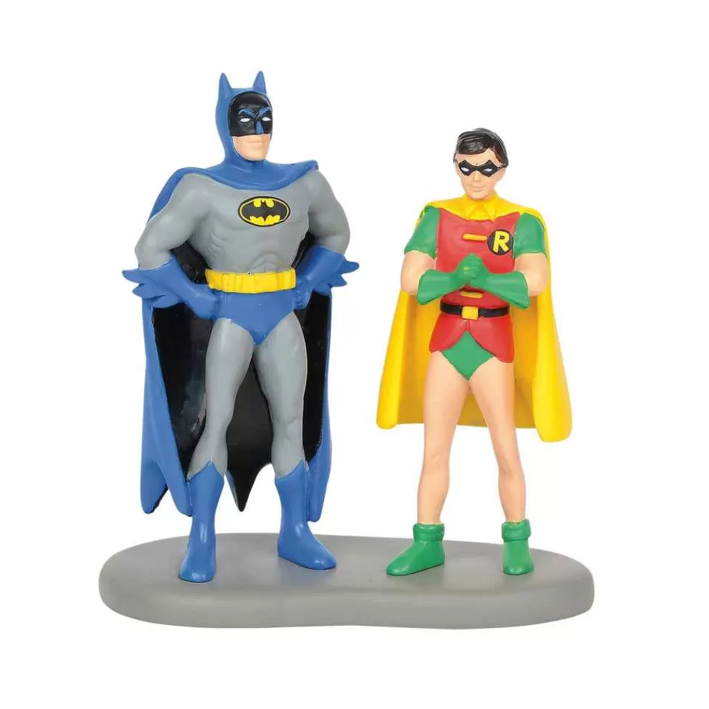 Department 56 Dc Comics-Batman & Robin