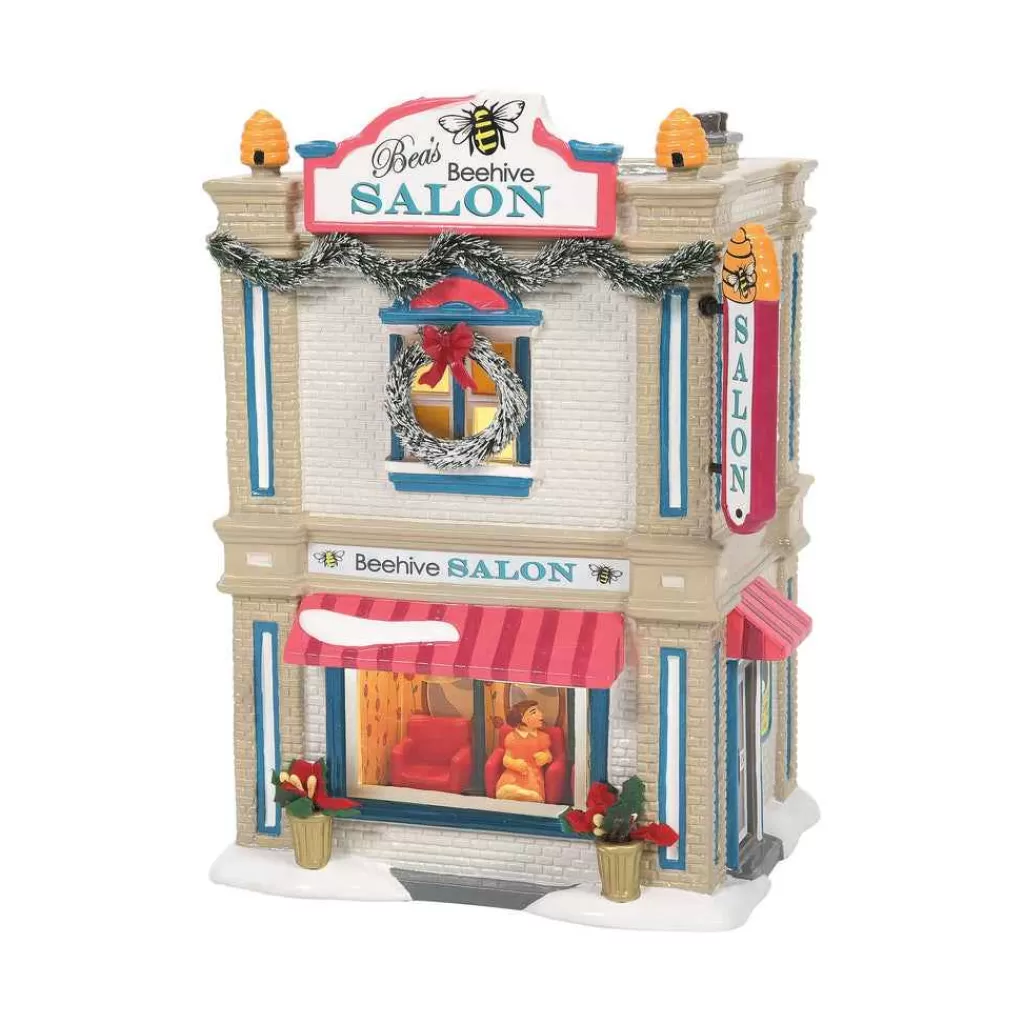 Department 56 Original Snow Village-Bea'S Beehive Salon