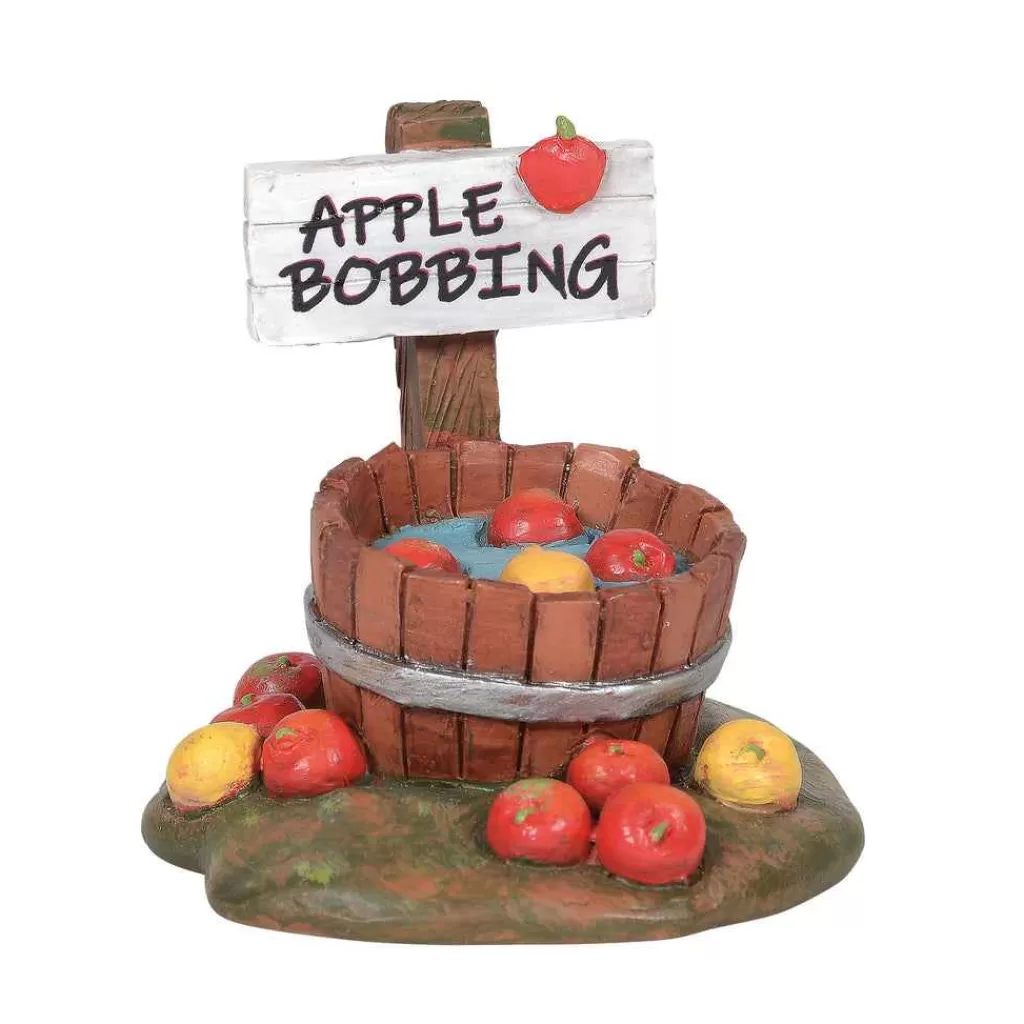 Department 56 Village Accessories-Bobbing For Apples