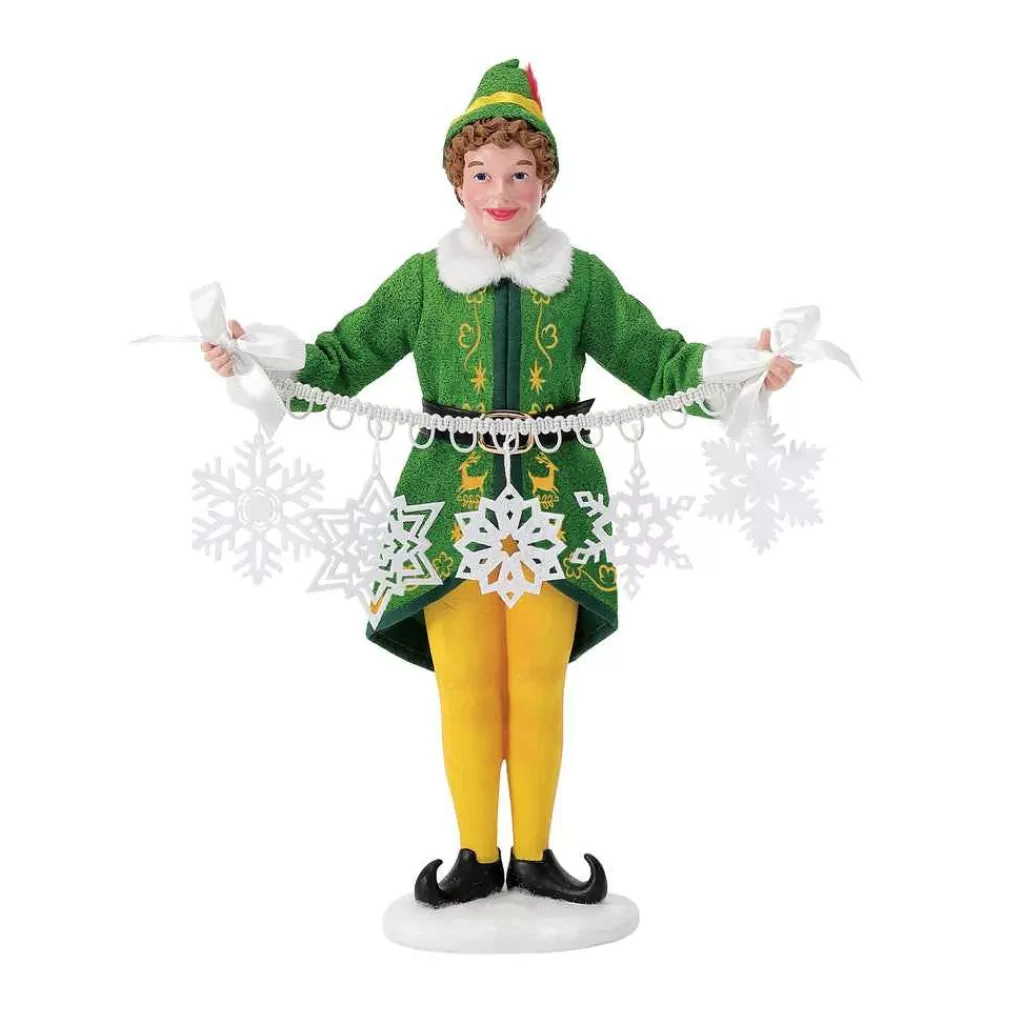 Department 56 Licensed-Buddy Making Snowflakes