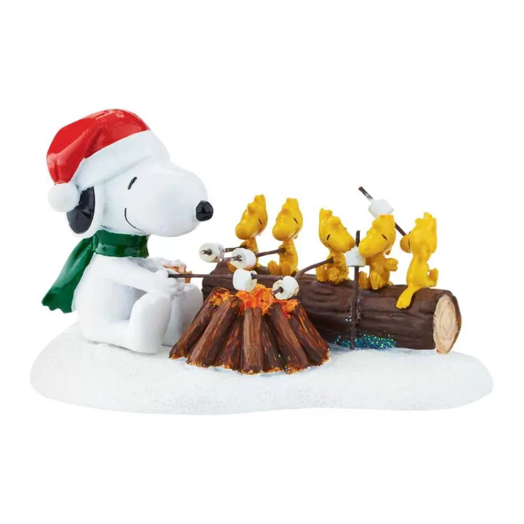 Department 56 Peanuts Village-Campfire Buddies