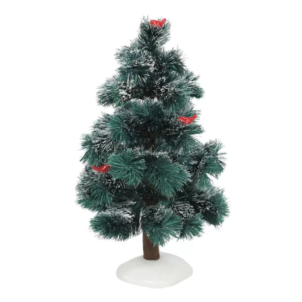 Department 56 Village Accessories-Cardinal Pine