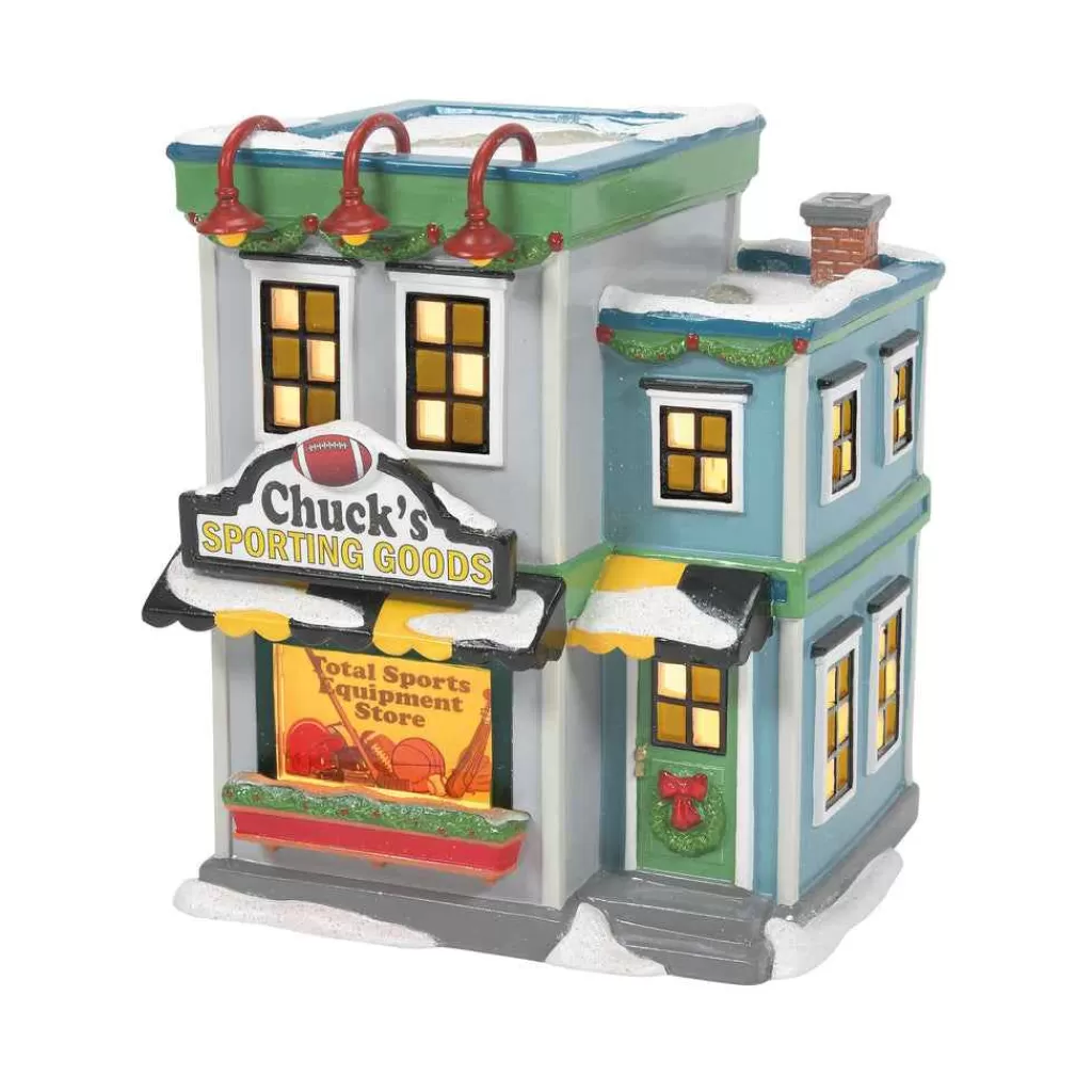 Department 56 Peanuts Village-Chuck'S Sporting Goods