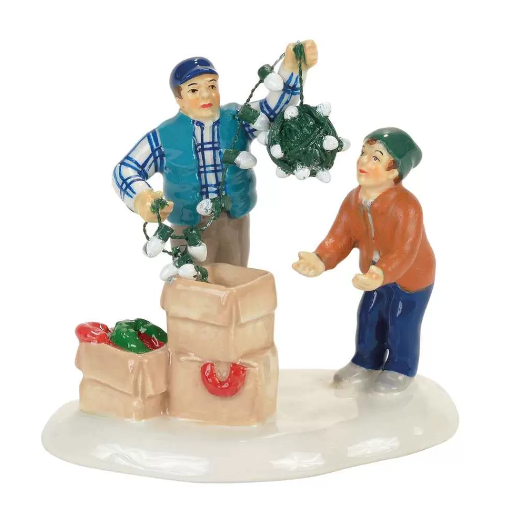 Department 56 Original Snow Village-Clark & Rusty Cont. Tradition