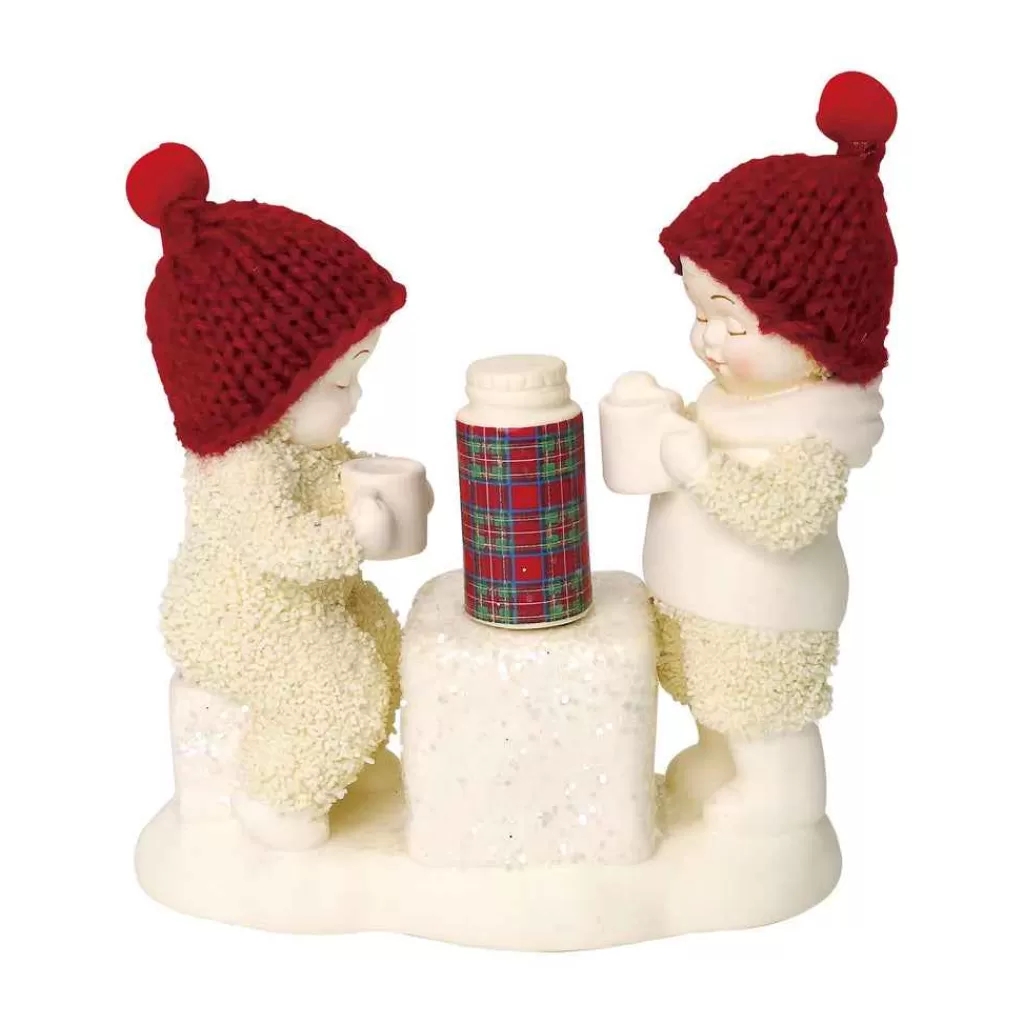 Department 56 Snowbabies Classic Collection-Cold Days, Warm Cocoa