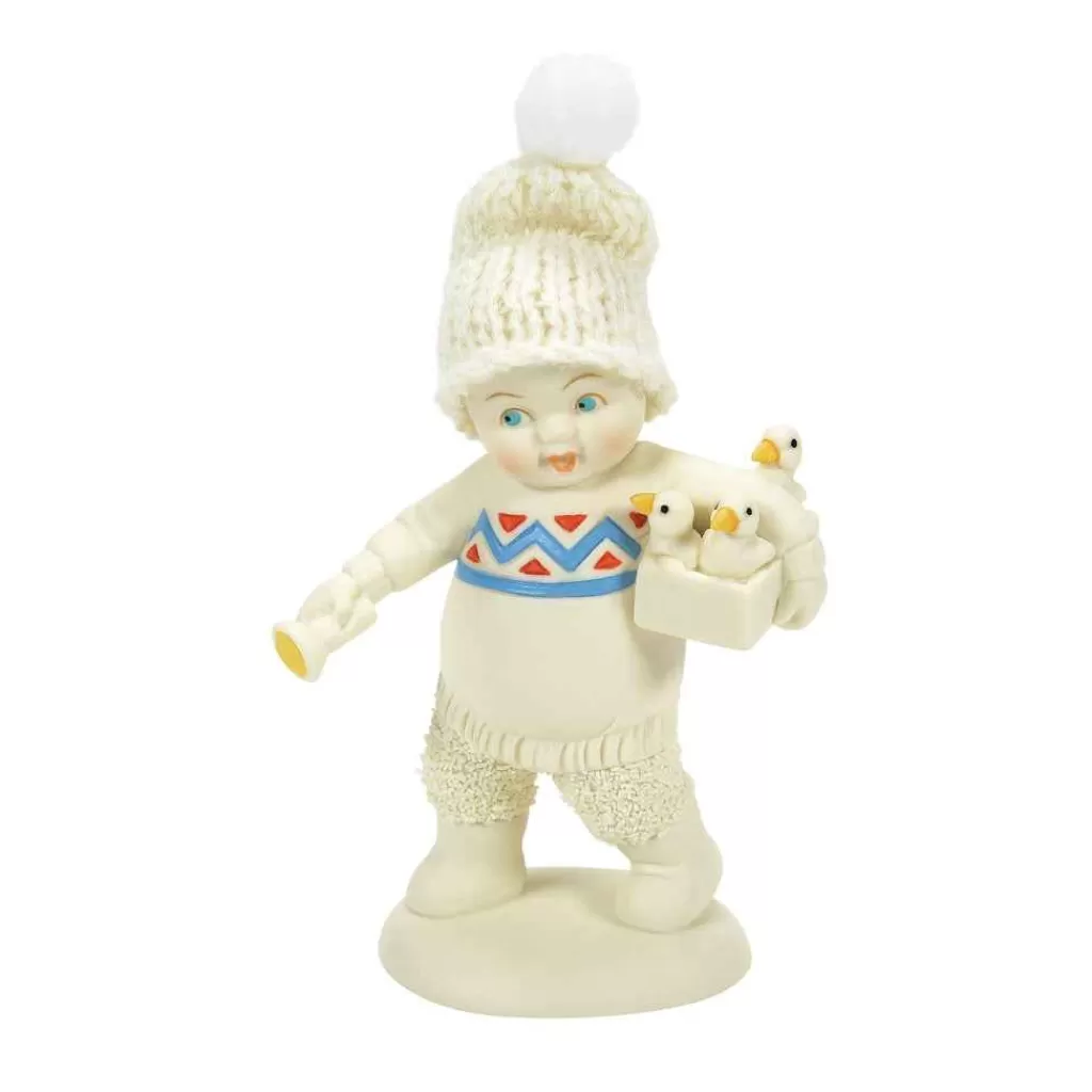 Department 56 New 2023 Snowbabies-Collecting The Baby Puffins