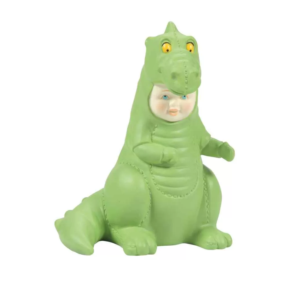 Department 56 Snowbabies Guest-Dressed-As A Dinosaur