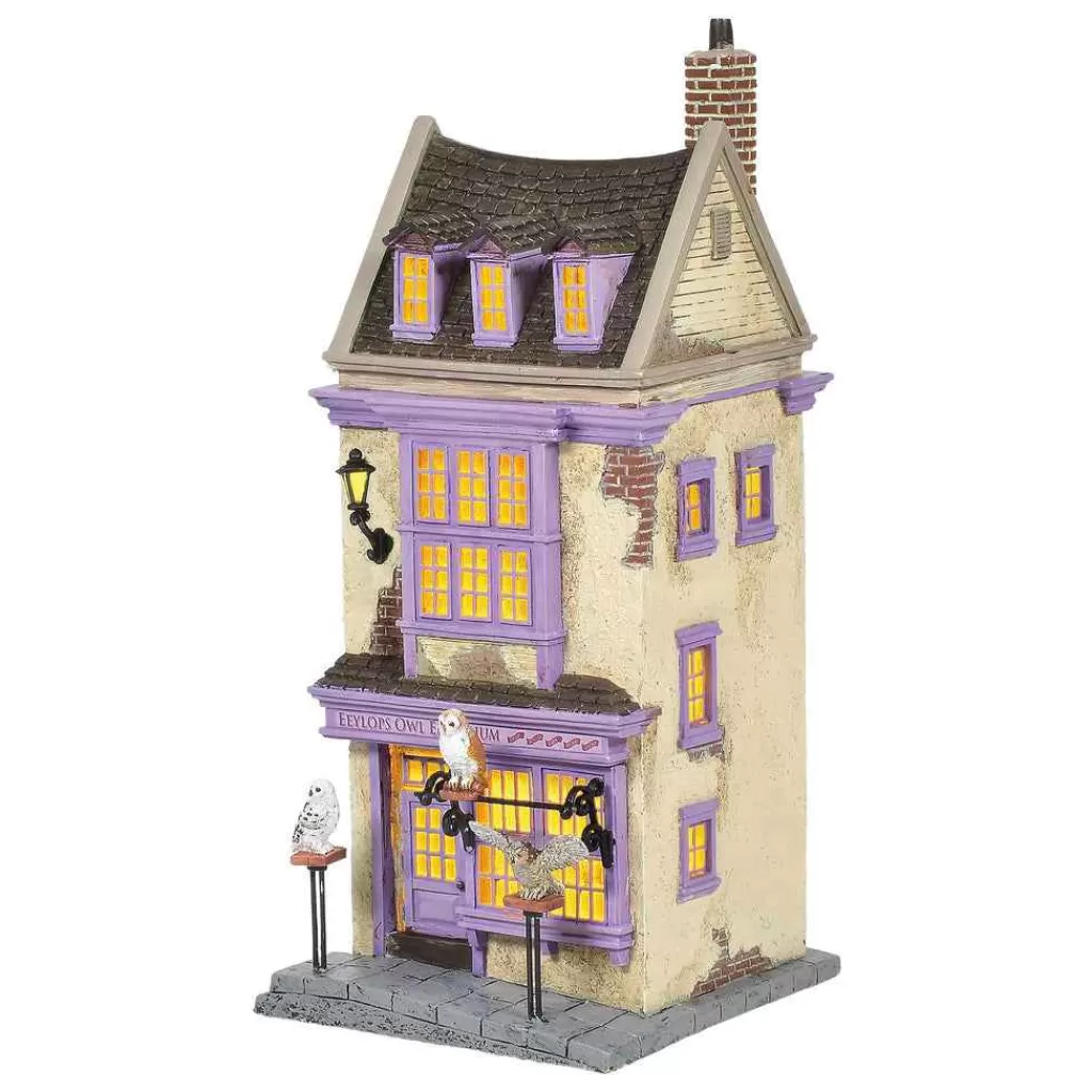 Department 56 Harry Potter Village-Eeylops Owl Emporium