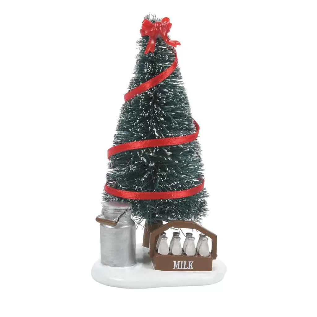 Department 56 Village Accessories-Eight Maids A Milking Tree