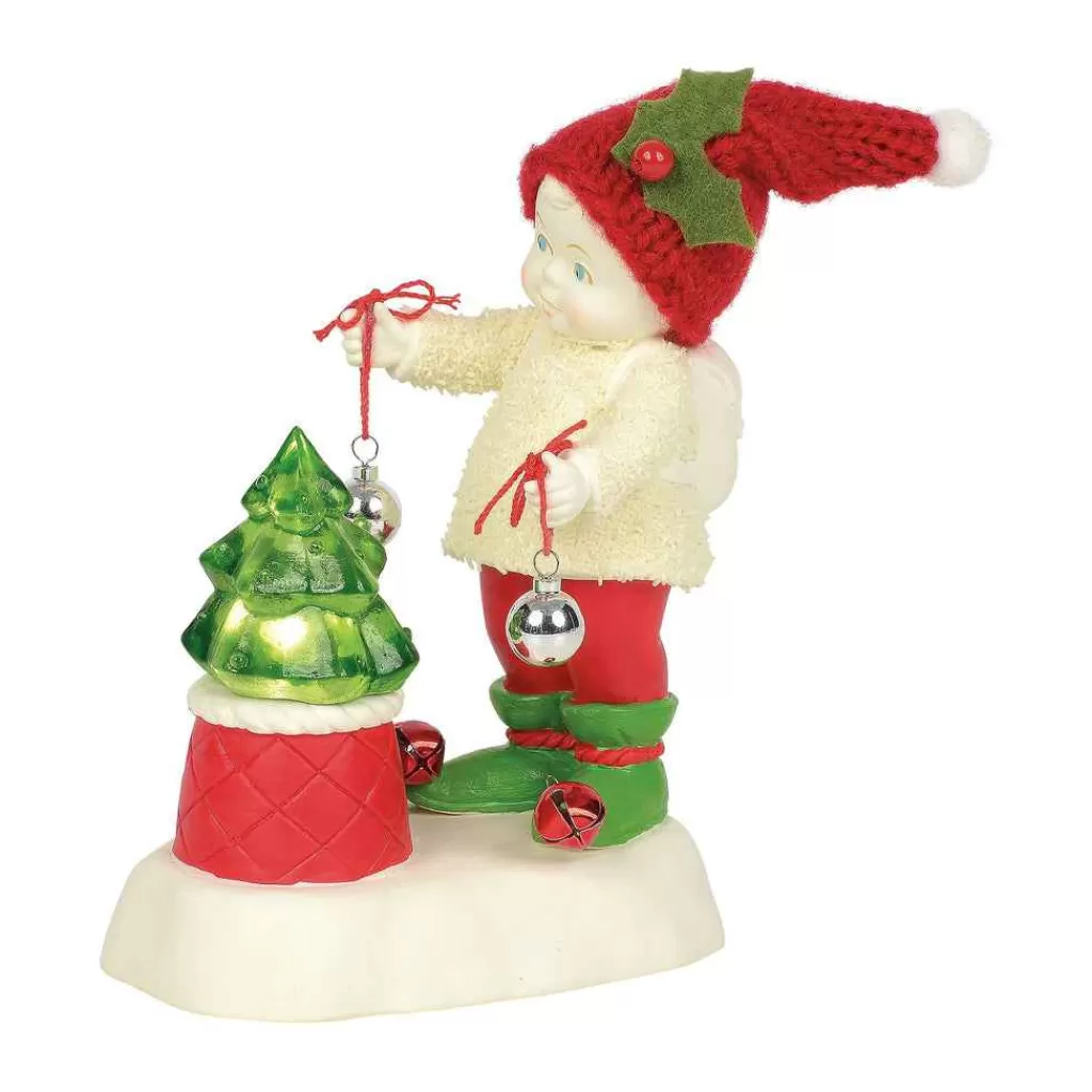 Department 56 Snowbabies Classic Collection-Elfish And Bright