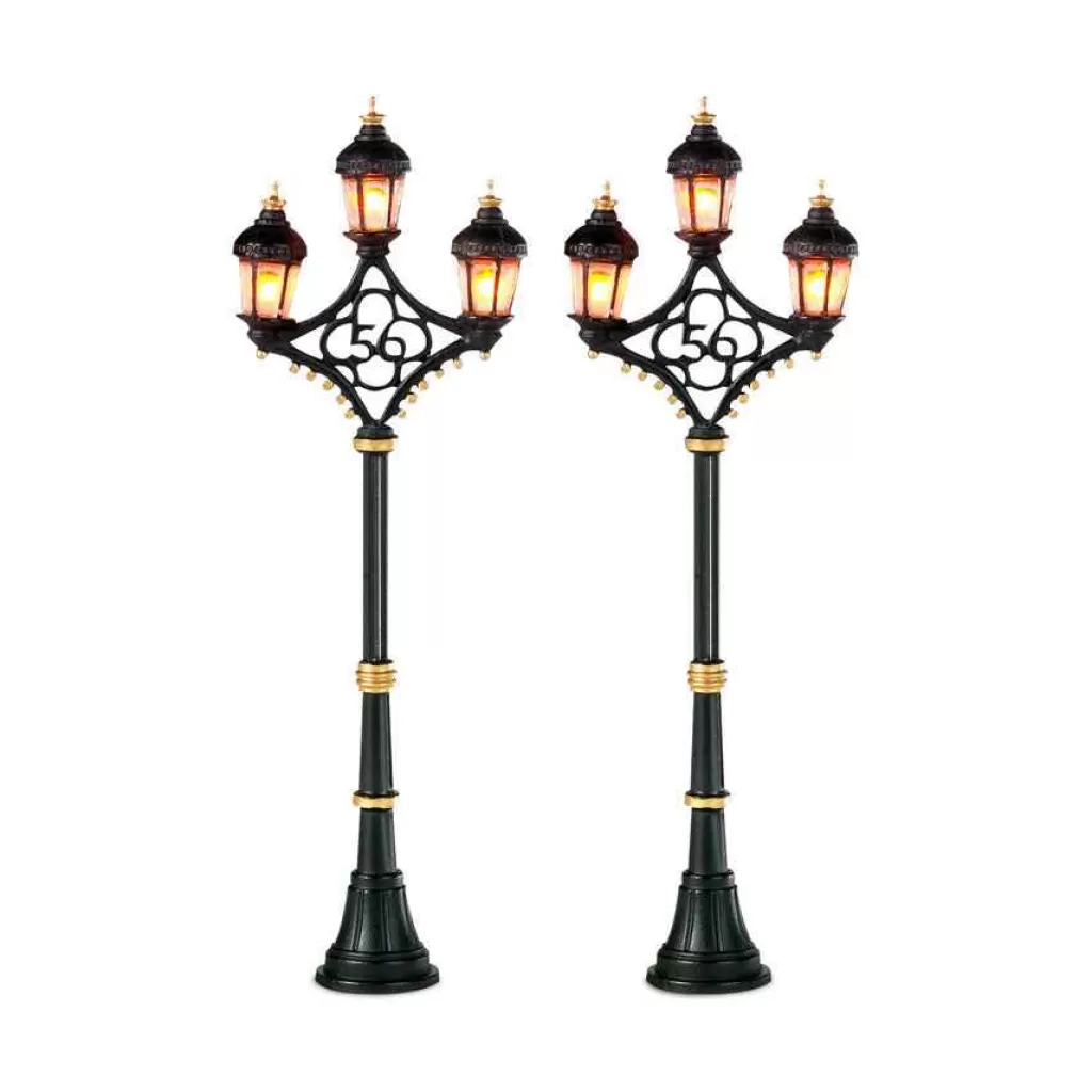 Department 56 Village Accessories-Fifty-Six Street Lights