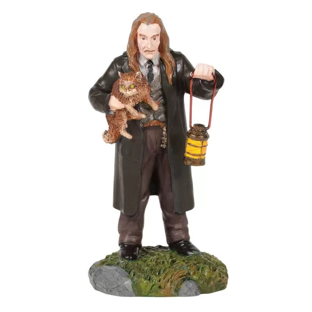 Department 56 Harry Potter Village-Filch And Mrs. Norris