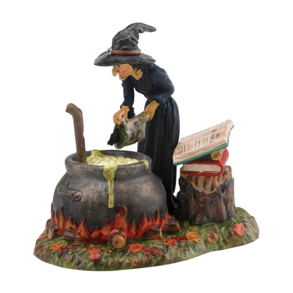 Department 56 Snow Village Halloween-Fire Burn & Cauldron Bubble