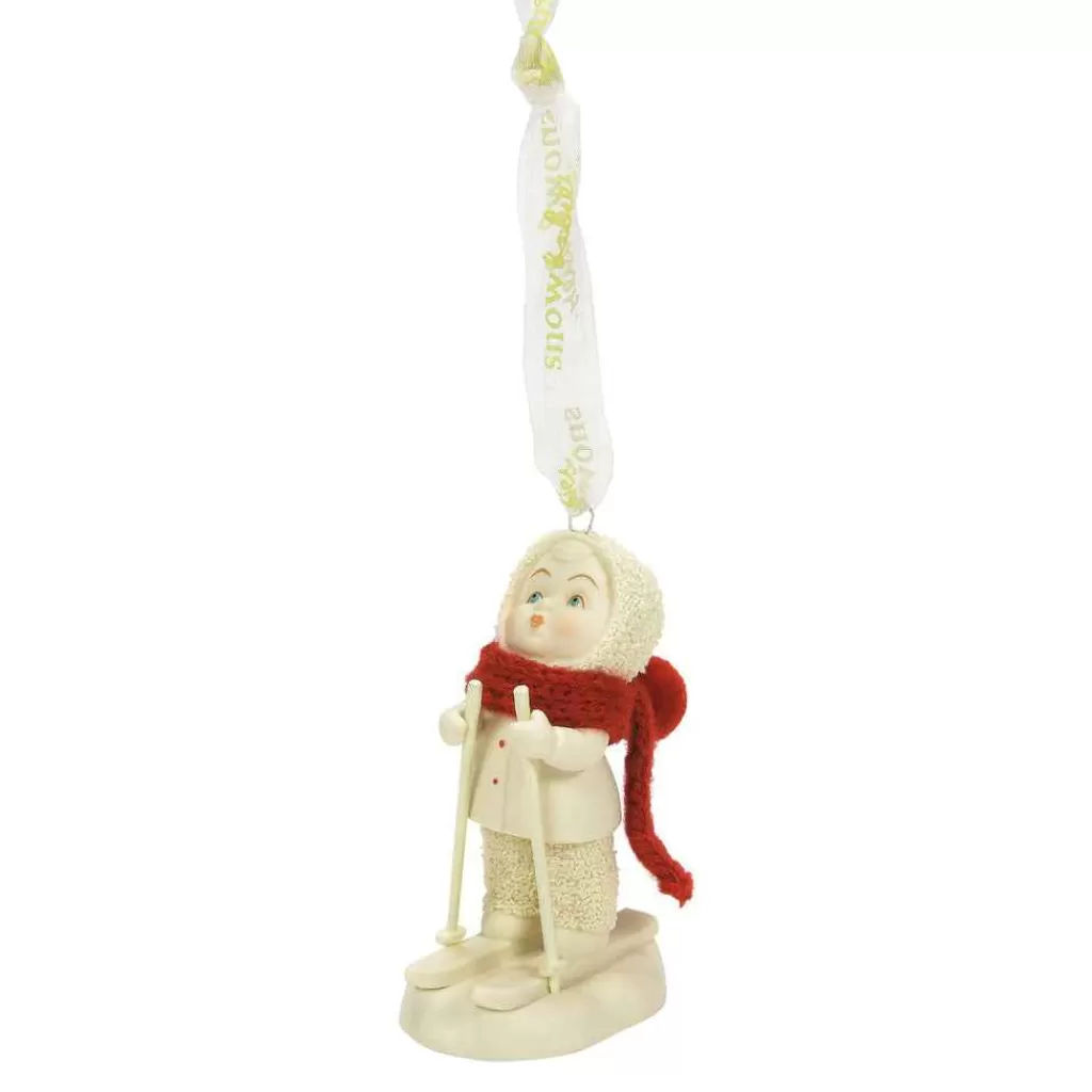 Department 56 New 2023 Snowbabies-First Time On Skis Ornament