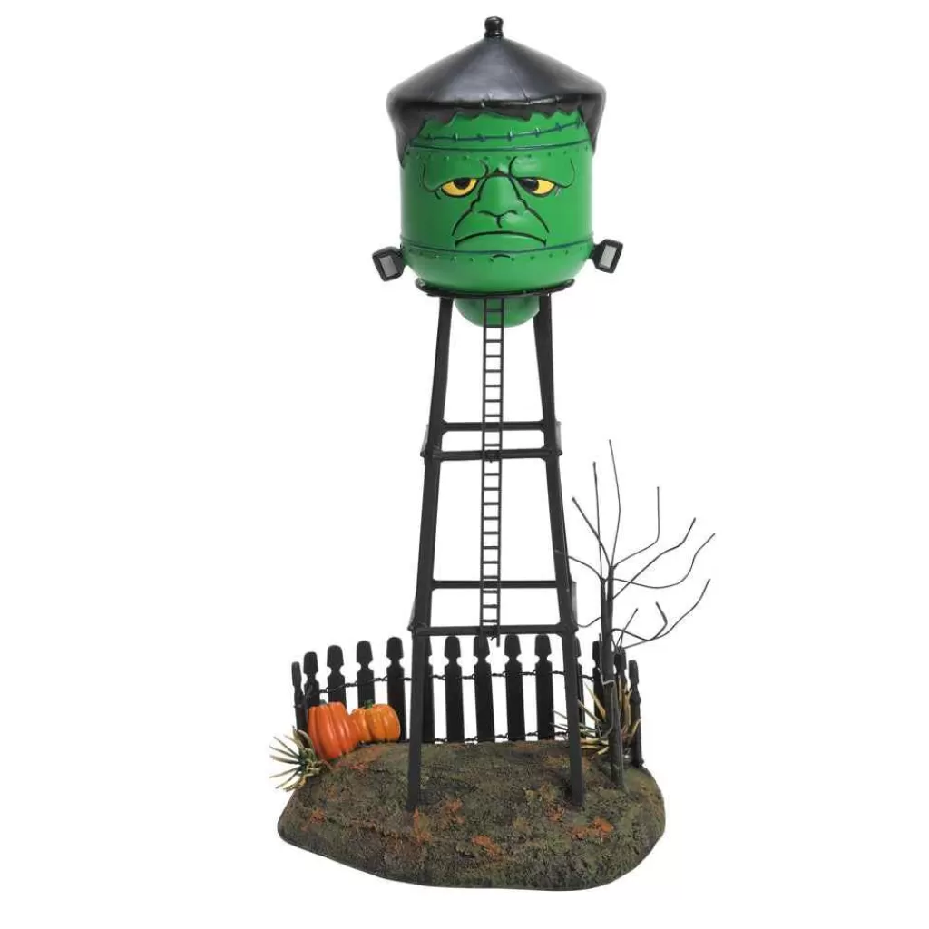 Department 56 Village Halloween Accessories-Frankenstein'S Water Tower