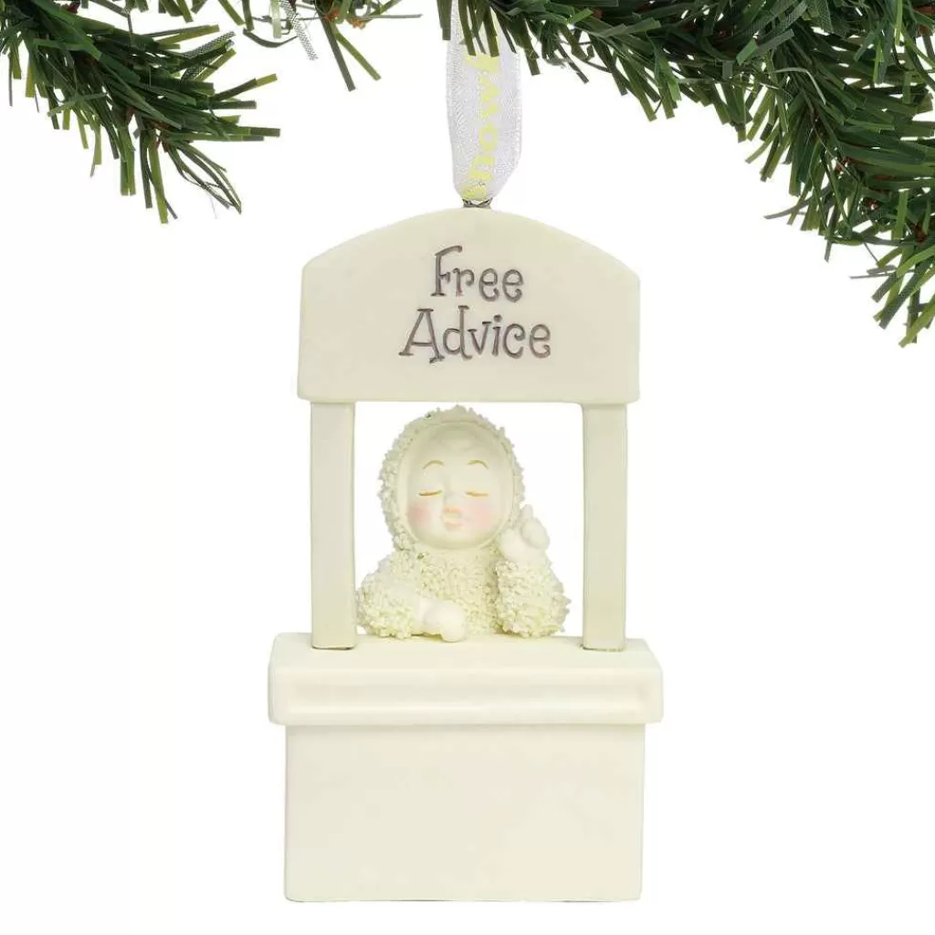 Department 56 Snowbabies Ornaments-Free Advice Ornament