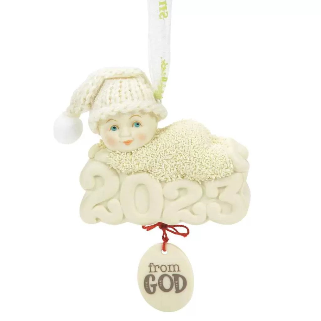 Department 56 New 2023 Snowbabies-From God Ornament