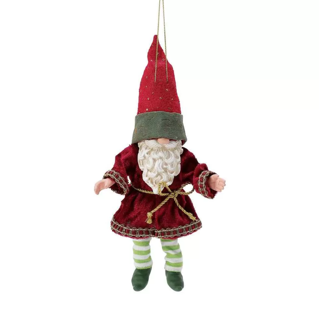 Department 56 Possible Dream Ornaments-Gnome Wine Orn