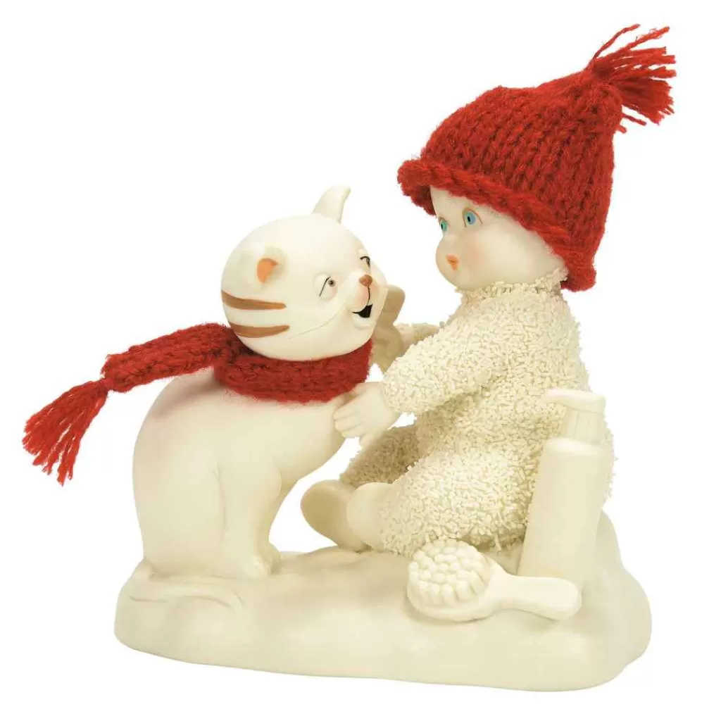 Department 56 Snowbabies Classic Collection-Groom & Go Cat