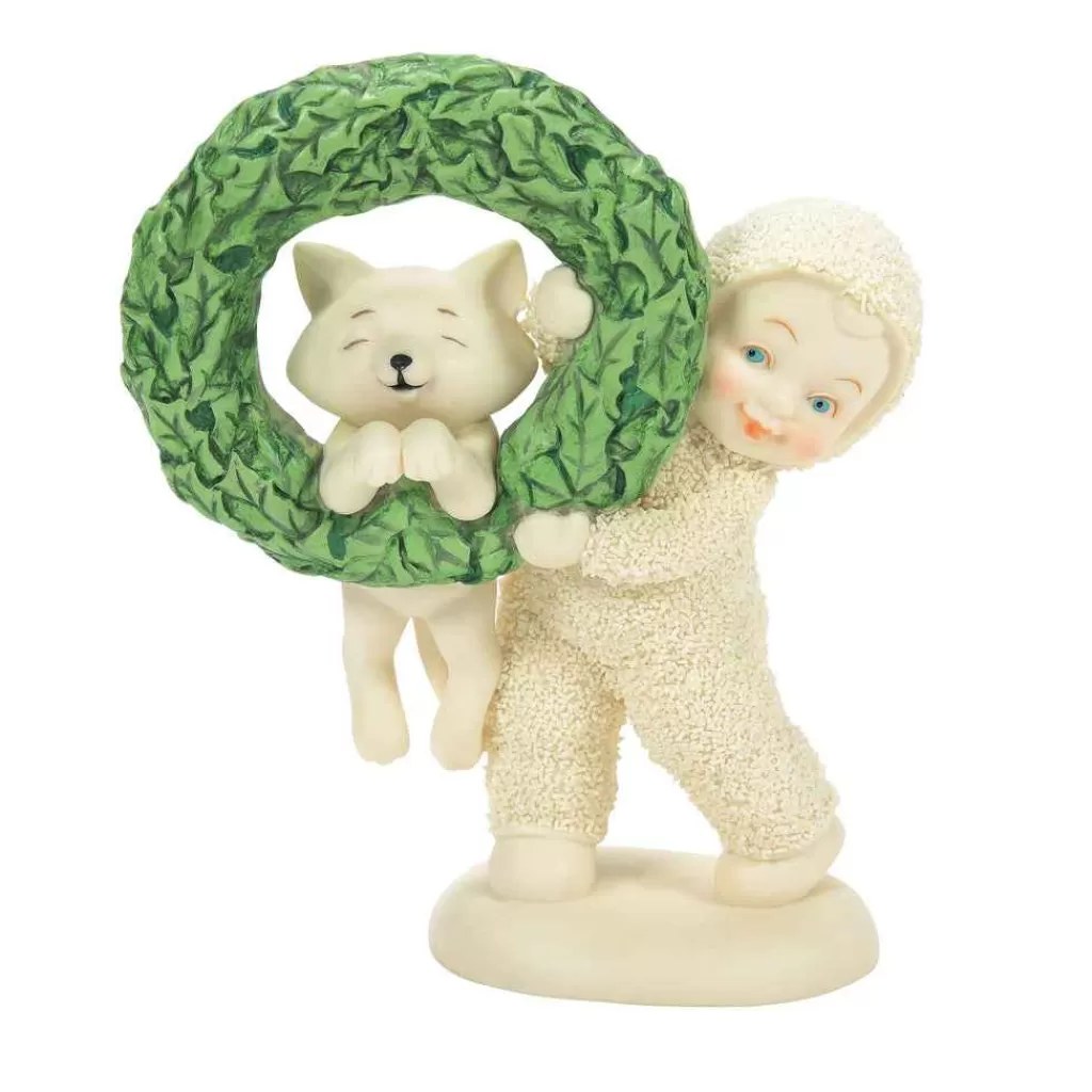 Department 56 Snowbabies Classic Collection-Hang On 'Til Christmas