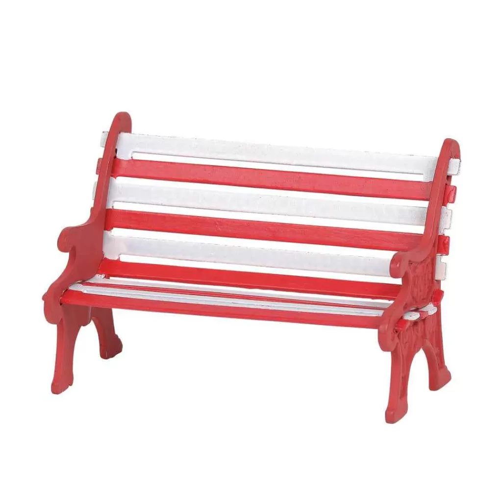 Department 56 Village Accessories-Holiday Bench