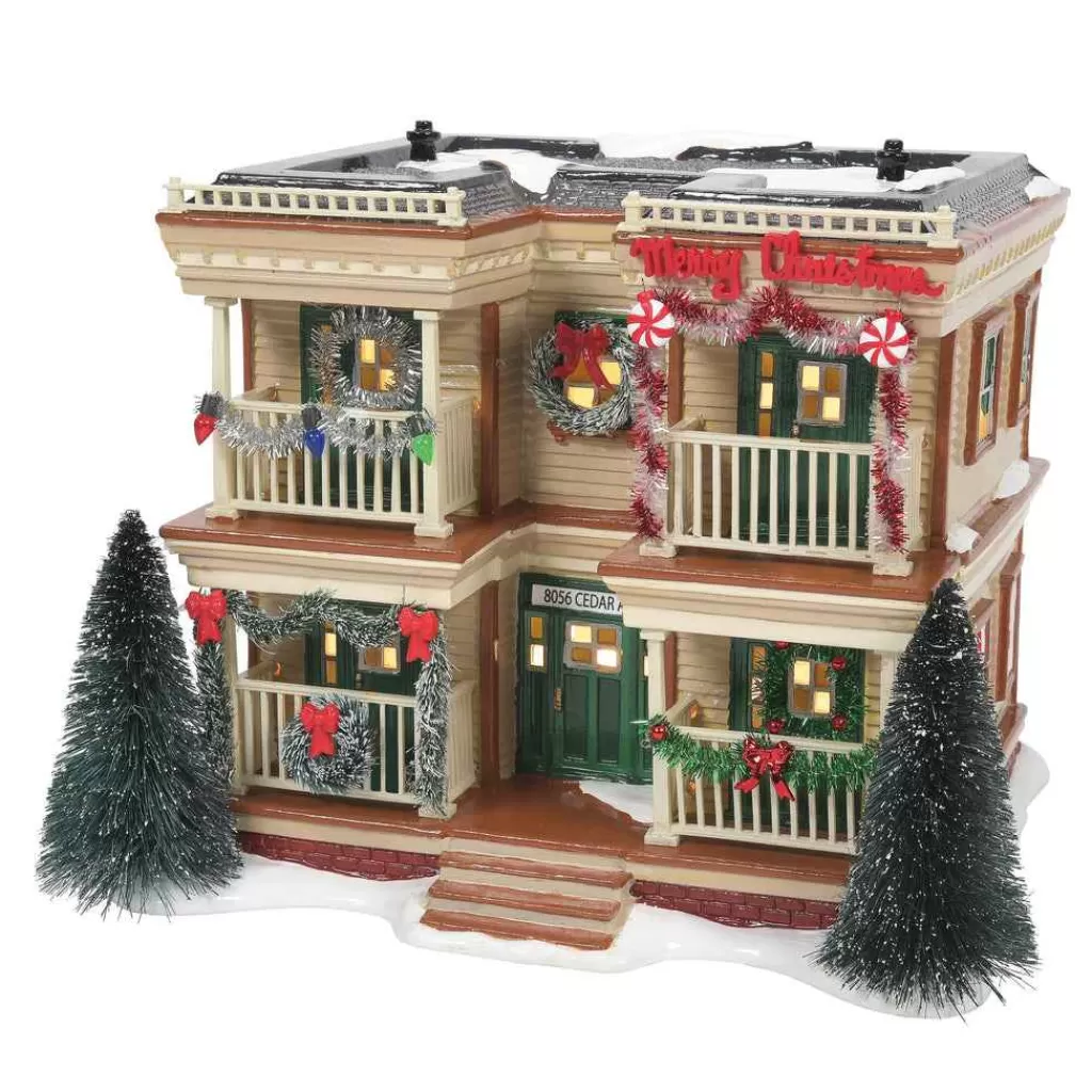 Department 56 Original Snow Village-Holiday Flats